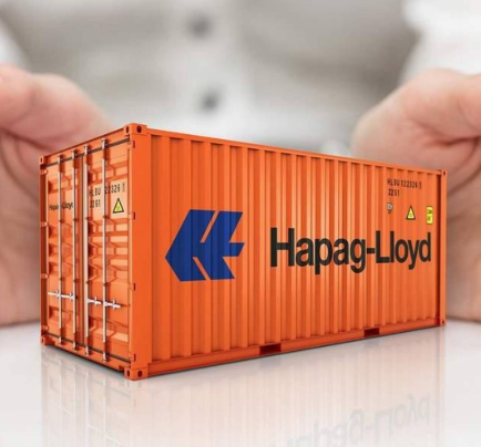 Premium Shipping Container Style Pen Holder (HAPAG LLOYD)
