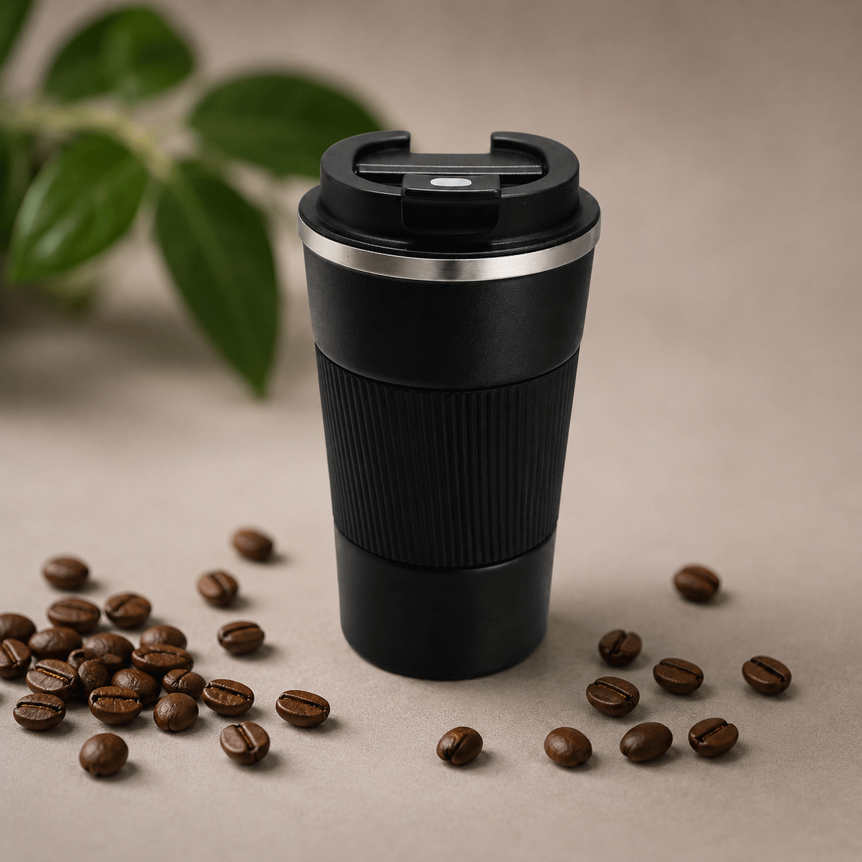 Premium Stainless Steel Vacuum Cold Resistant Mug with Anti-Slip Grip – Leak Proof Travel Tumbler | 510ml
